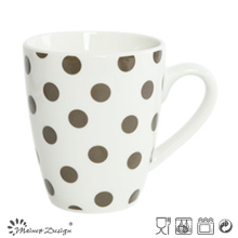 Porcelaine blanche 10 oz avec tasse de café pleine marque